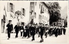 Défilé de la fanfare de Sixt