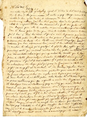 Pensée sur les pauvres et son Roy