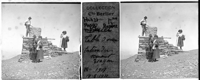 Photos de groupe au Buet - 1911