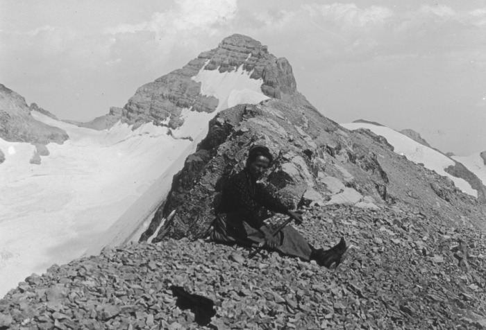 Photo lors de la traversée du mont Ruan à la Tour Salière