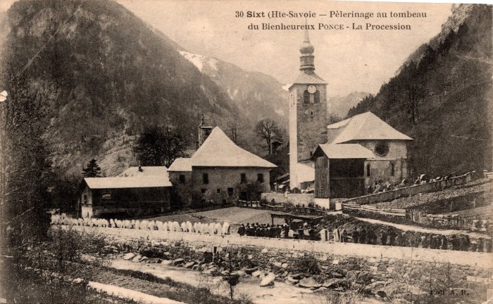 Pèlerinage au tombeau du Bienheureux Ponce – La Procession