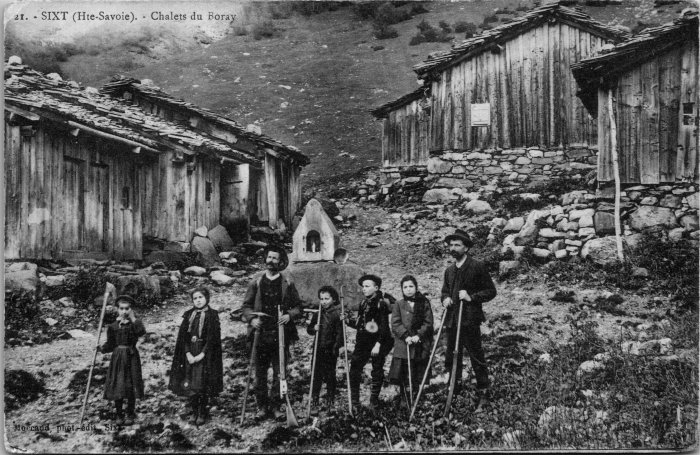 Photo aux chalets du Boret