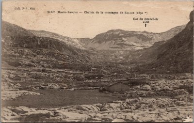 Chalets de la montagne de Sales