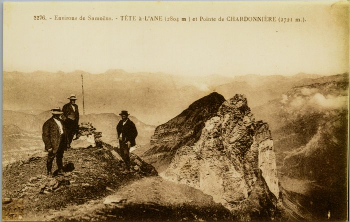 Photo vue sur Tête à l’Âne et Pointe de Chardonnière