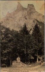 Oratoire au Fer-à-Cheval élevé à la mémoire des victimes de l'éboulement de Tête Noire 