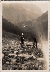 Photo au fond de Salvagny, pierre de la cuttaz