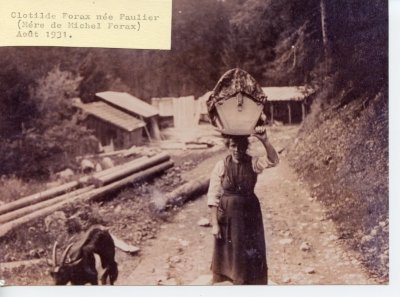 Clotilde FORAX - aout 1931