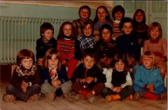 Photo de classe de l'école de Sixt - 1979