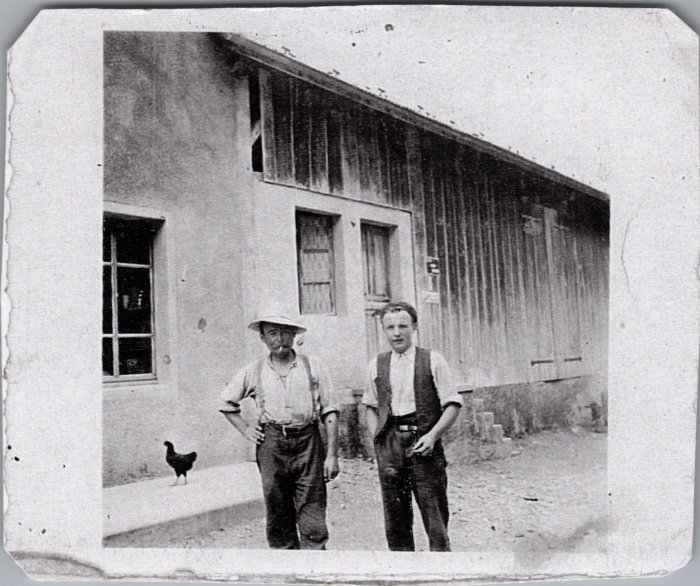 Joseph Marie et Noel MOGENIER à Salvagny