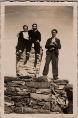 Ida GIARDINO (RICHARD), Irène RANNAUD et François FORAX au Buet