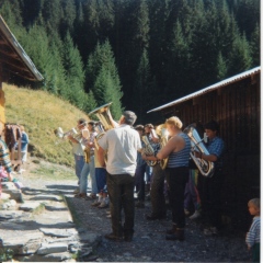 Photos de la musique aux Fonds le 5 septembre 1992