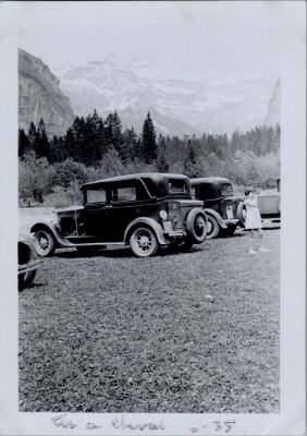 Voitures au Fer à Cheval - 1935