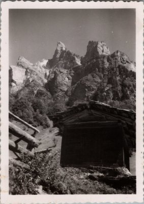 Photo de la Corne du Chamois vue du Frenalay