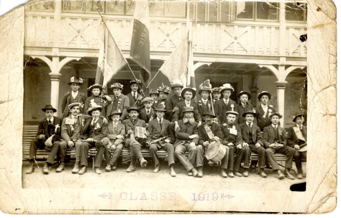Classe des conscrits 1919, à Sixt
