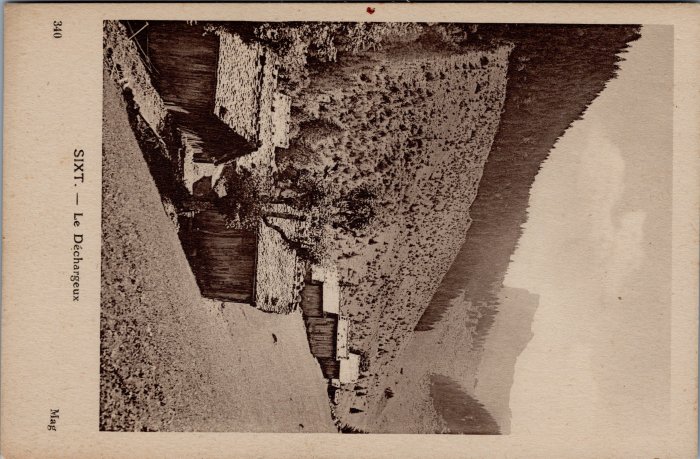 Carte postale de Sixt - Le Déchargeux 